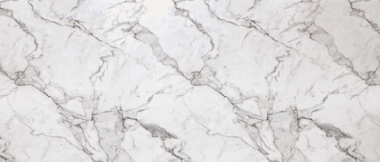 Aria F3460 Calacatta Marble - Satin NDF Texture - White Core