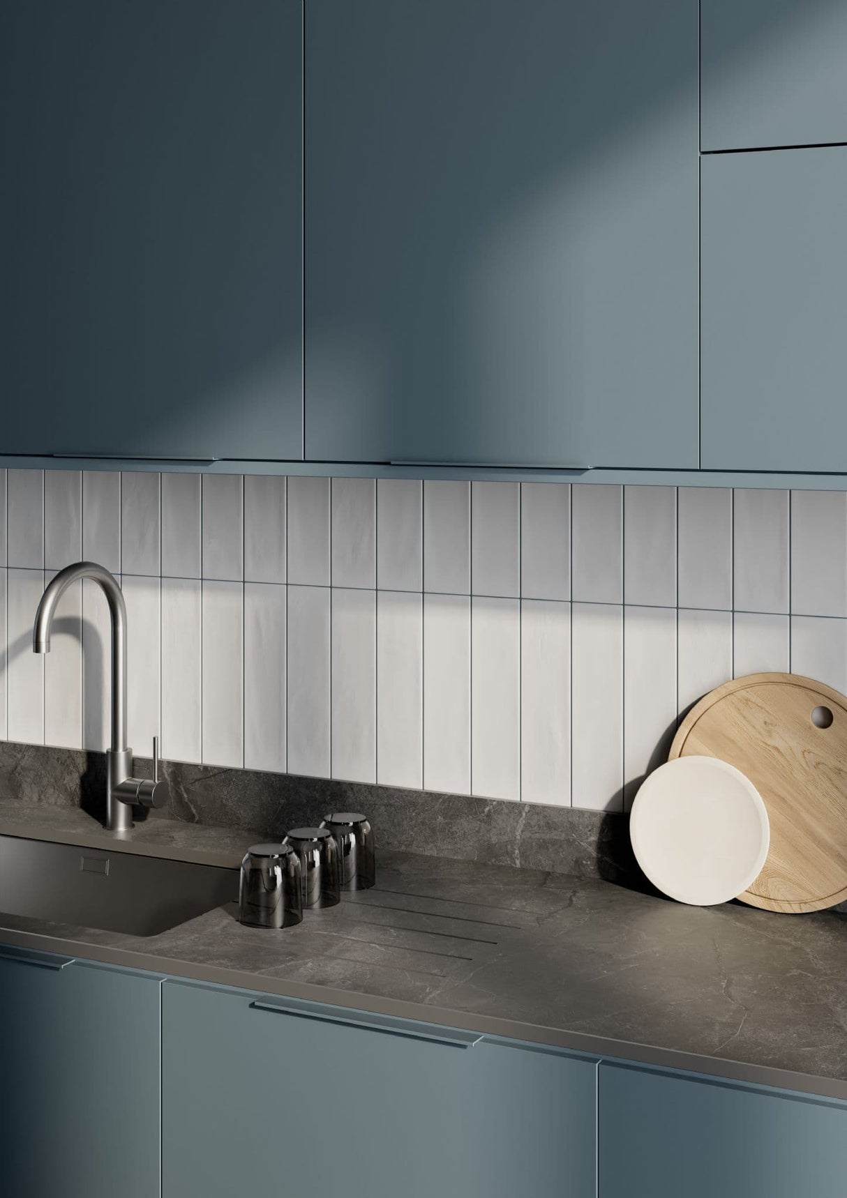 Aria F5612 Marmara Shade - Monolith Texture - Grey Core