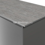 Aria F8830 Elemental Concrete - Scovato Texture Grey Core