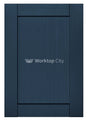 Balmoral Wood Grain ’Skinny’ Shaker Navy Blue Ash- Replacement Kitchen Doors SAMPLE PRODUCTS Sample Colour Swatch