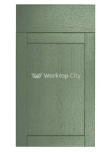 Balmoral Wood Grain ’Skinny’ Shaker Reed Green Ash- Replacement Kitchen Doors SAMPLE PRODUCTS