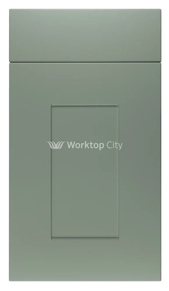 Boston Supermatt Shaker Reed green- Replacement Kitchen Doors SAMPLE PRODUCTS