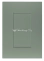Boston Supermatt Shaker Reed green- Replacement Kitchen Doors SAMPLE PRODUCTS Sample Colour Swatch