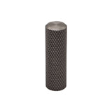 Broxburn Knurled Mini Knob Handle Door, Drawer & Cupboard Stainless Steel Effect Knurled Cabinet Door Handles