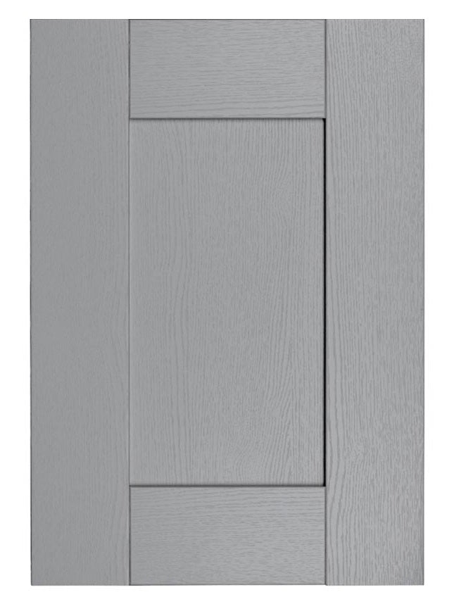 Buckingham Wood Grain Shaker Dust Grey- Replacement Kitchen Doors (450mm High)