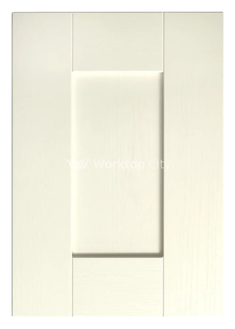 Buckingham Wood Grain Shaker Ivory- Replacement Kitchen Doors SAMPLE PRODUCTS Sample Colour Swatch