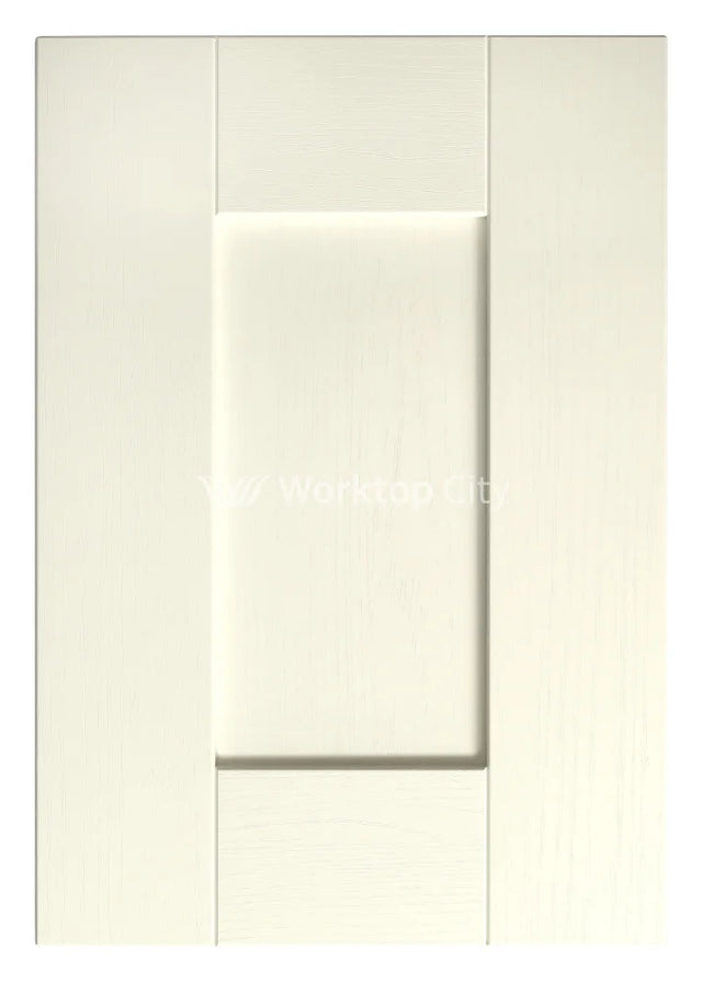 Buckingham Wood Grain Shaker Ivory- Replacement Kitchen Doors SAMPLE PRODUCTS Sample Colour Swatch