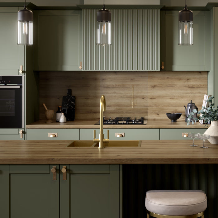 Bushboard Omega Classic Ashdown Oak Kitchen Worktops Timber Finish