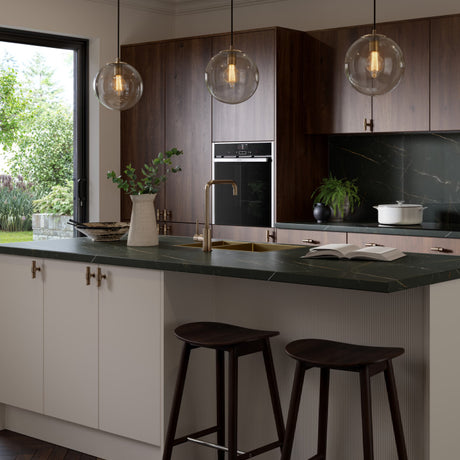 Bushboard Omega Classic Laurent Marble Kitchen Worktops Matt Finish