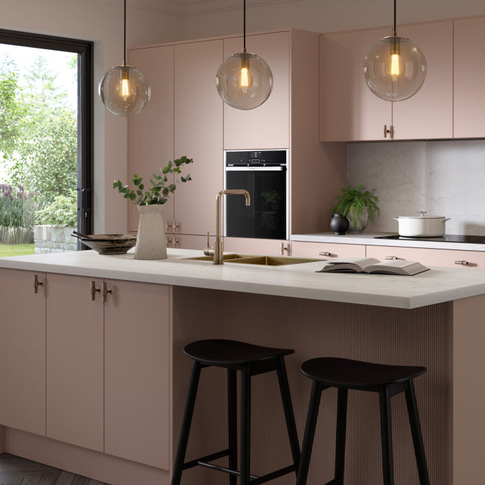 Bushboard Omega Classic Paros Marble Kitchen Worktops Matt Finish