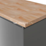 Deterra Solid Beech Real Wood Kitchen Worktops 27Mm (T)