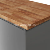 Deterra Solid Farmhouse Beech Real Wood Kitchen Worktops 40Mm (T)