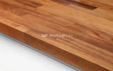 Deterra Solid Iroko Real Wood Kitchen Worktops 27mm (T)