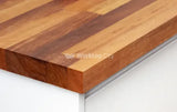 Deterra Solid Iroko Real Wood Kitchen Worktops 40mm (T)