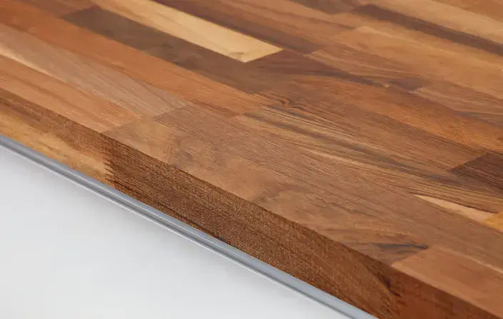 Deterra Solid Walnut Real Wood Kitchen Worktops 40mm (T)
