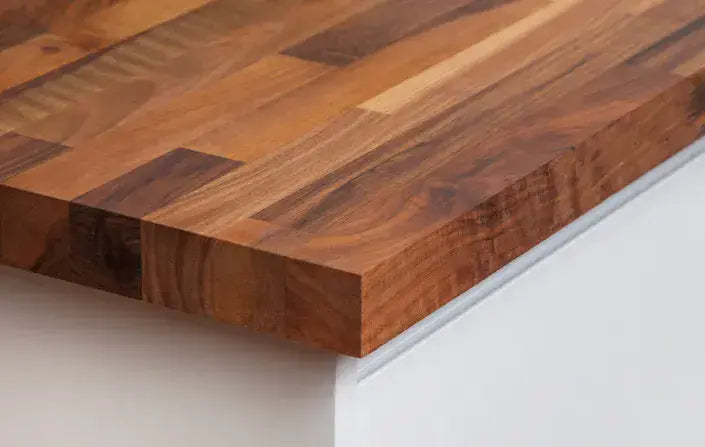 Deterra Solid Walnut Real Wood Kitchen Worktops 40mm (T)