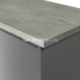 Duropal Kitchen Worktops F76097Sx Oxyd Grey - Stucotex Finish