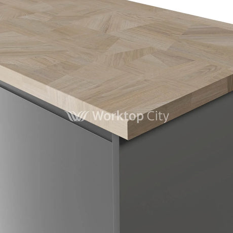 Duropal Kitchen Worktops R20349 Tangram Oak - Natural Wood Finish