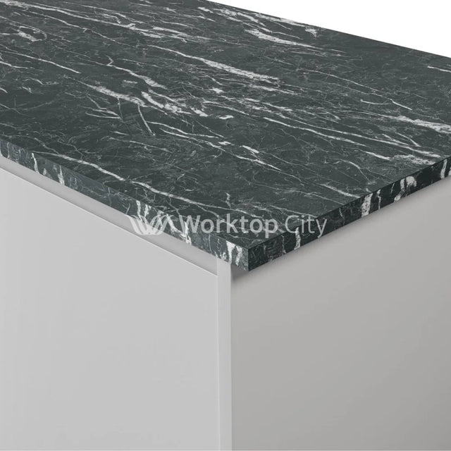Duropal Kitchen Worktops S63028MS Nero Portoro - Square Edge - Enahnced Semi Matt Finish Square Edge Worktop - 4100mm x