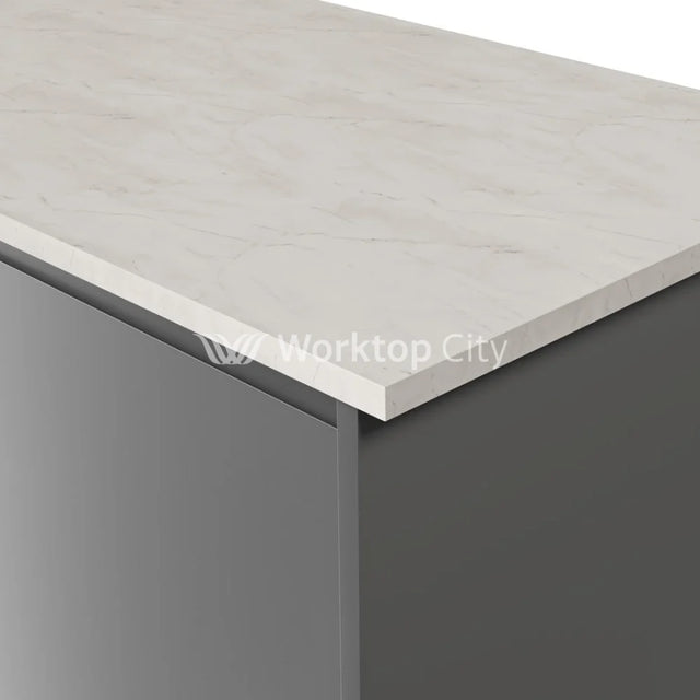Duropal Kitchen Worktops S63045SD India White - Sandpearl Finish Square Edge Worktop - 4100mm x 640mm x 20mm