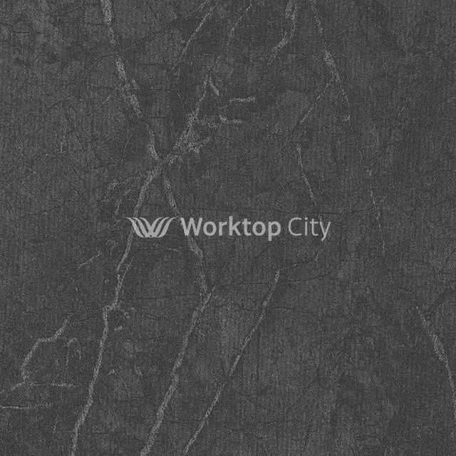 Duropal Kitchen Worktops S63066MS Caviar Silver - Enhanced Semi Matt Finish 4.1mtr x 120mm x 20mm Upstand