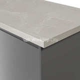 Duropal Kitchen Worktops S63069CA Cracked Marble Plaster - Ceramo Finish 2mtr Worktop - 2050mmx600mmx38mm