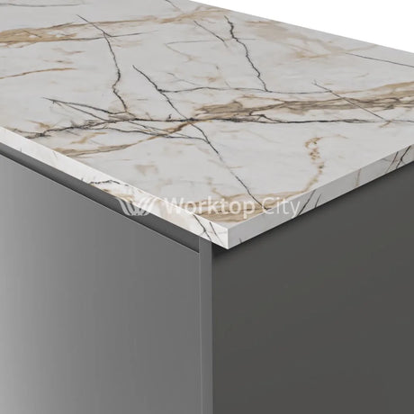 Duropal Kitchen Worktops S63075PT Romeo - Square Edge - Porto Finish Square Edge Worktop - 4100mm x 640mm x 20mm