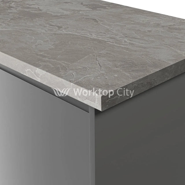 Duropal Kitchen Worktops S64011 Deep Slate - Corrosio Finish