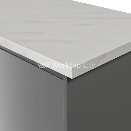 Egger F812 St9 White Levanto Marble Postformed Edge