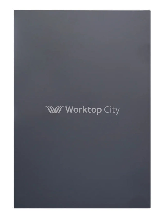 Fenton Painted (Laser Edged) Slab Carbon Grey- Replacement Kitchen Doors SAMPLE PRODUCTS 140mm x 295mm Sample (Free P&P)