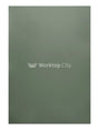 Fenton Painted (Laser Edged) Slab Reed Green- Replacement Kitchen Doors SAMPLE PRODUCTS 140mm x 295mm Sample (Free P&P)
