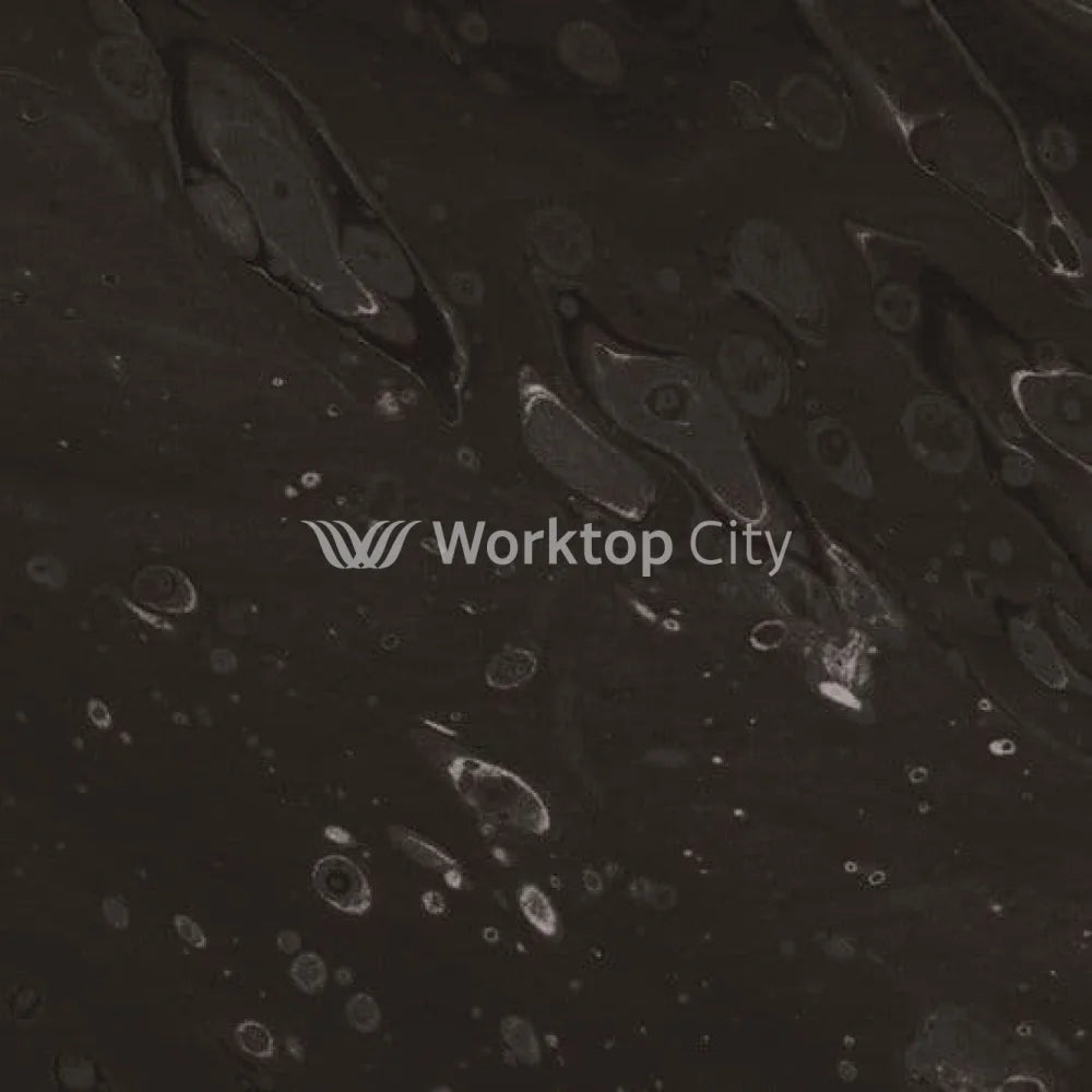 Formica Axiom PP5015 Black Painted Marble Laminate Kitchen Worktops - Satin NDF Finish-free-sample