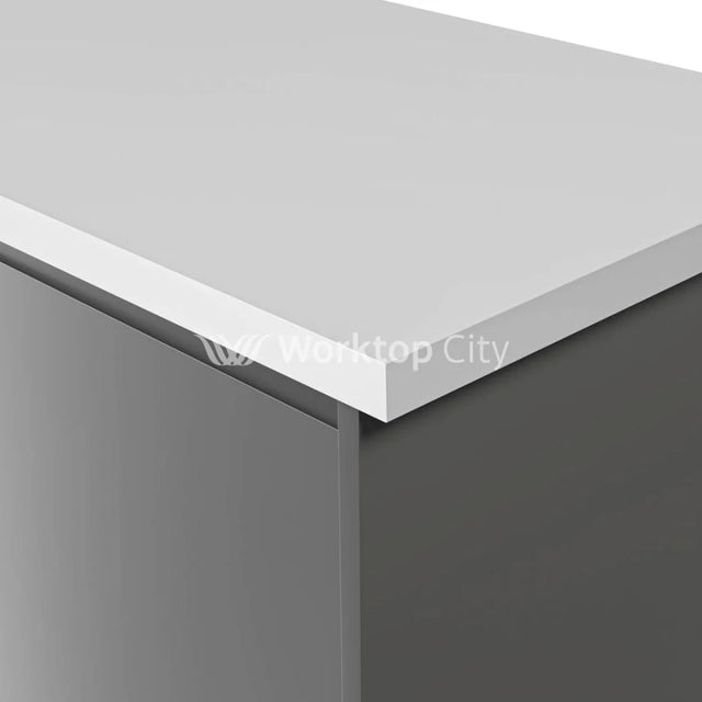 Formica Axiom Pp6340 Crisp White Laminate Kitchen Worktops - Essence Finish