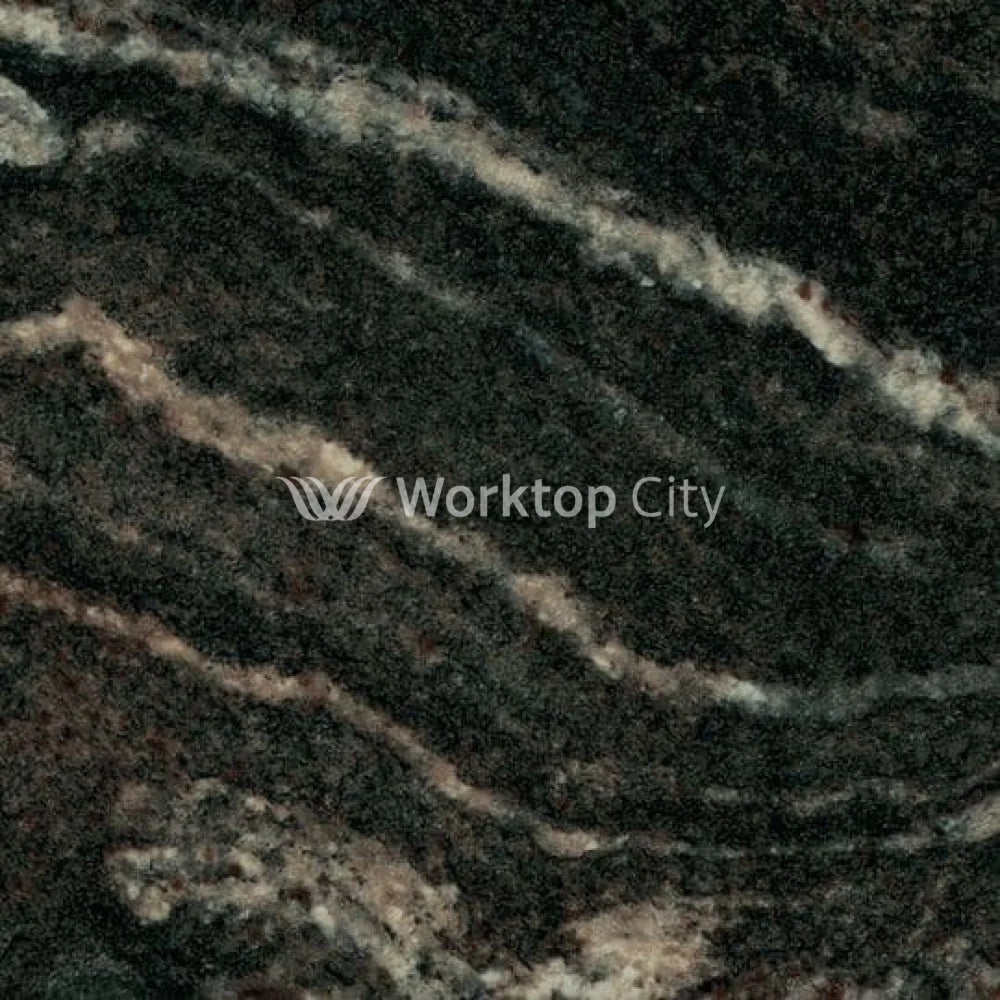 Formica Axiom PP6357 Black Storm Laminate Kitchen Worktops - Gloss Finish