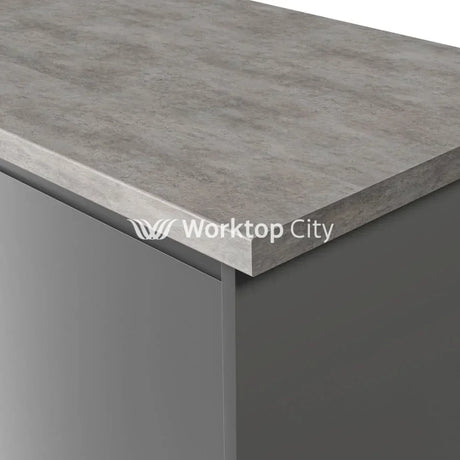 Formica Axiom Pp6275 Brushed Concrete Laminate Kitchen Worktops - Matte 58 Finish