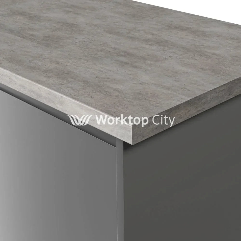 Formica Axiom Pp6275 Brushed Concrete Laminate Kitchen Worktops - Matte 58 Finish