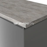 Formica Axiom Pp6275 Brushed Concrete Laminate Kitchen Worktops - Matte 58 Finish