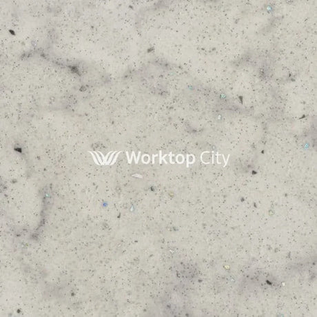Formica Axiom PP7677PET Platinum Cloud Laminate Kitchen Worktops - Platinum Finish