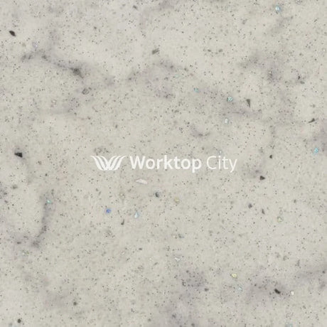 Formica Axiom PP7677PET Platinum Cloud Laminate Kitchen Worktops - Platinum Finish
