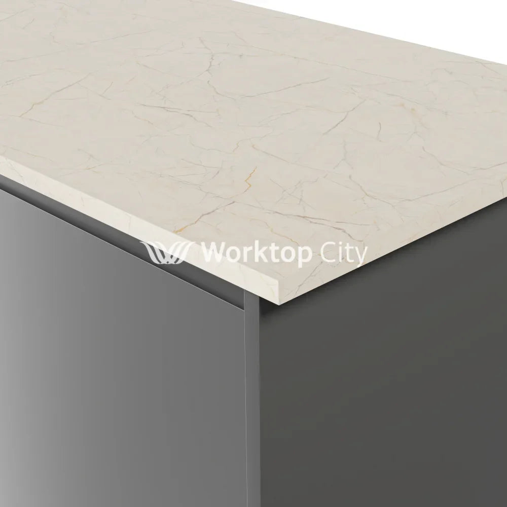 Formica Originals PP9669 Aura Marble Laminate Kitchen Worktops - Satin NDF Finish