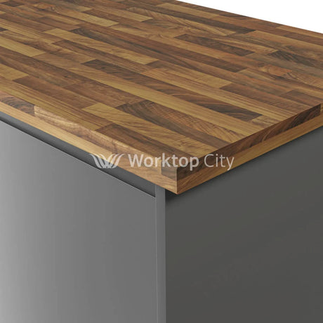 Formica Prima Worktops Fp0215 Natural Block Walnut - Matte 58 Texture