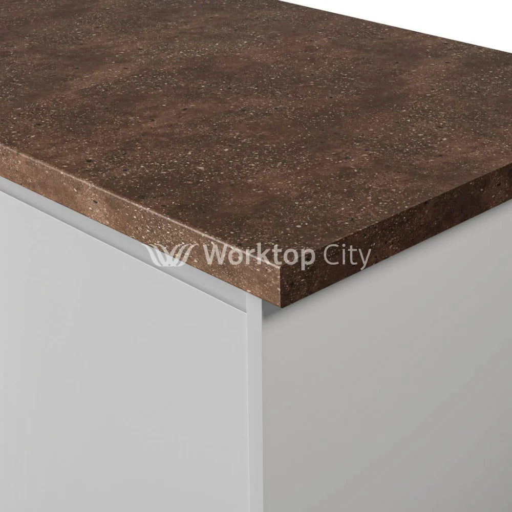 Formica Prima Worktops Fp8377 Red Riverstone - Matte 58 Texture