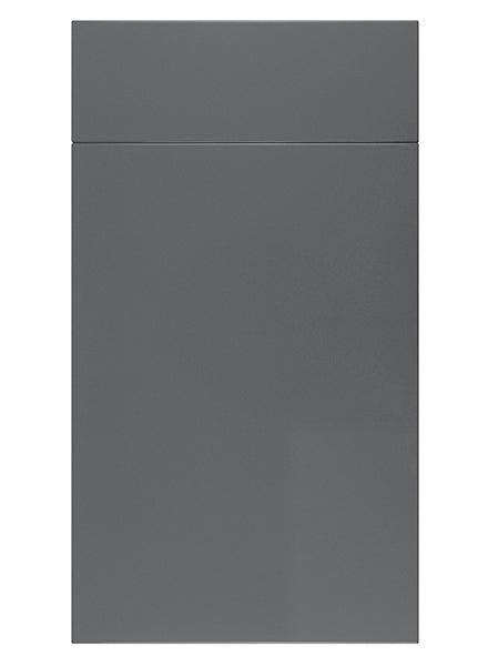 Vogue Slab Dust Grey Gloss- Replacement Kitchen Doors (495mm High)
