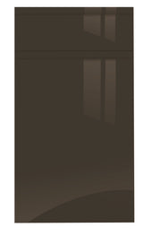 JAY Handle Less Graphite Gloss J Pull- Replacement Kitchen Door/Drawer Front (283mm High)