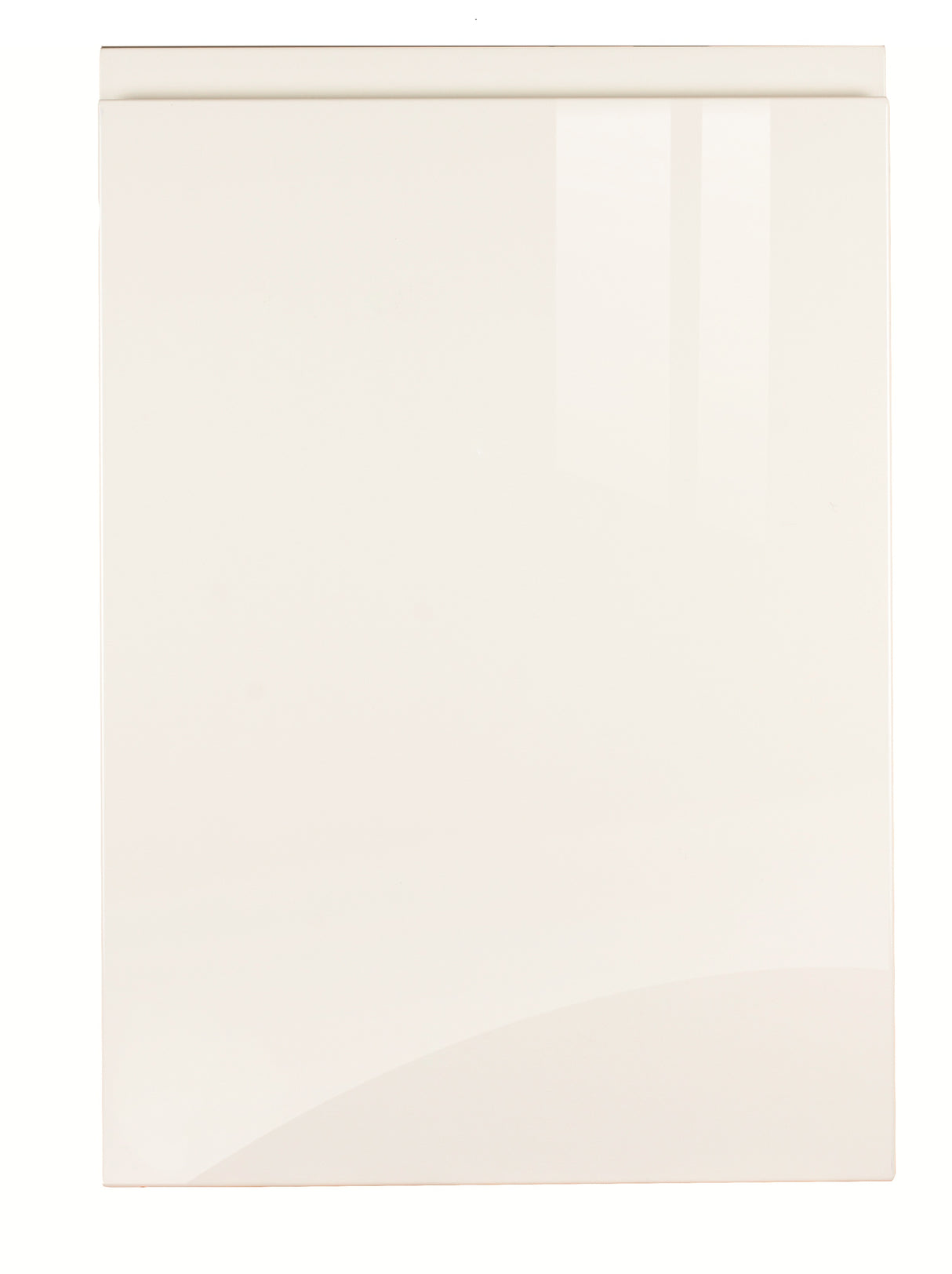 JAY Handle Less White Gloss J Pull- Replacement Kitchen Doors (End Panel)
