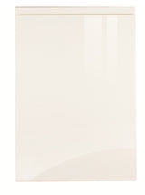 JAY Handle Less White Gloss J Pull- Replacement Kitchen Doors (End Panel)