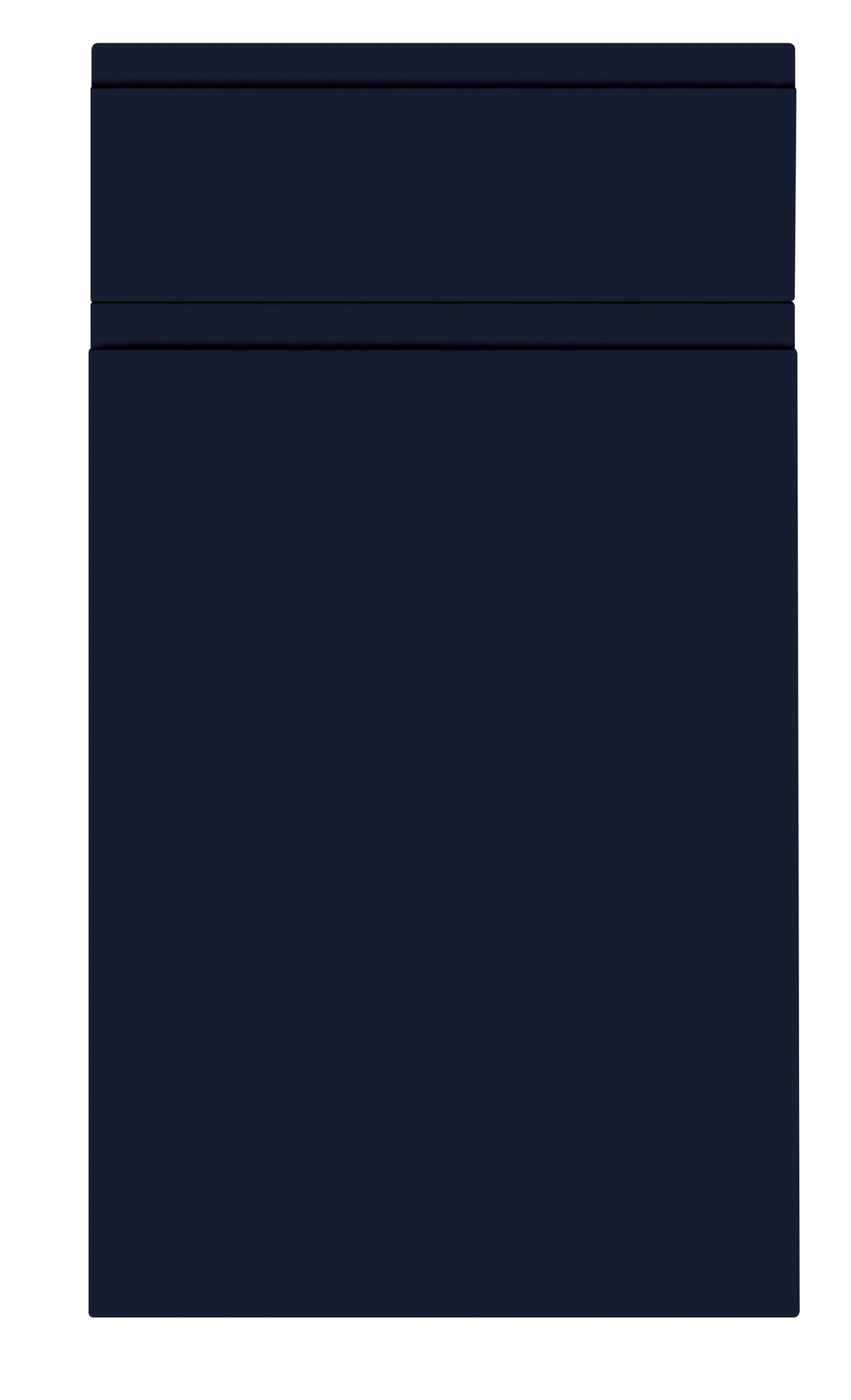 JAY Handle Less Indigo Supermatt J Pull- Replacement Kitchen Doors (End Panel)
