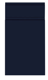 JAY Handle Less Indigo Supermatt J Pull- Replacement Kitchen Doors (End Panel)