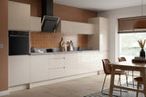 KITCHEN KIT FLATPACK J PULL SUPER GLOSS CASHMERE 1000 BASE UNIT BLIND CORNER WITH DUAL HANDED PULL OUT