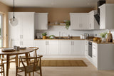 KITCHEN KIT FLATPACK SHAKER ULTRA MATT WHITE 1000 BASE UNIT